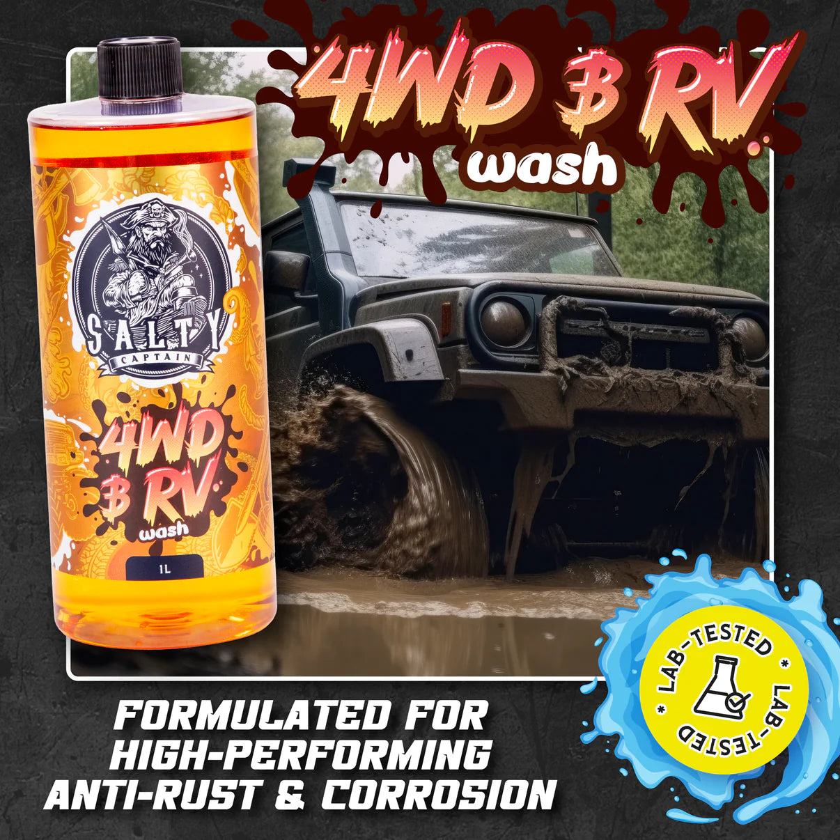 Salty Captain 4WD & RV Wash Detergent