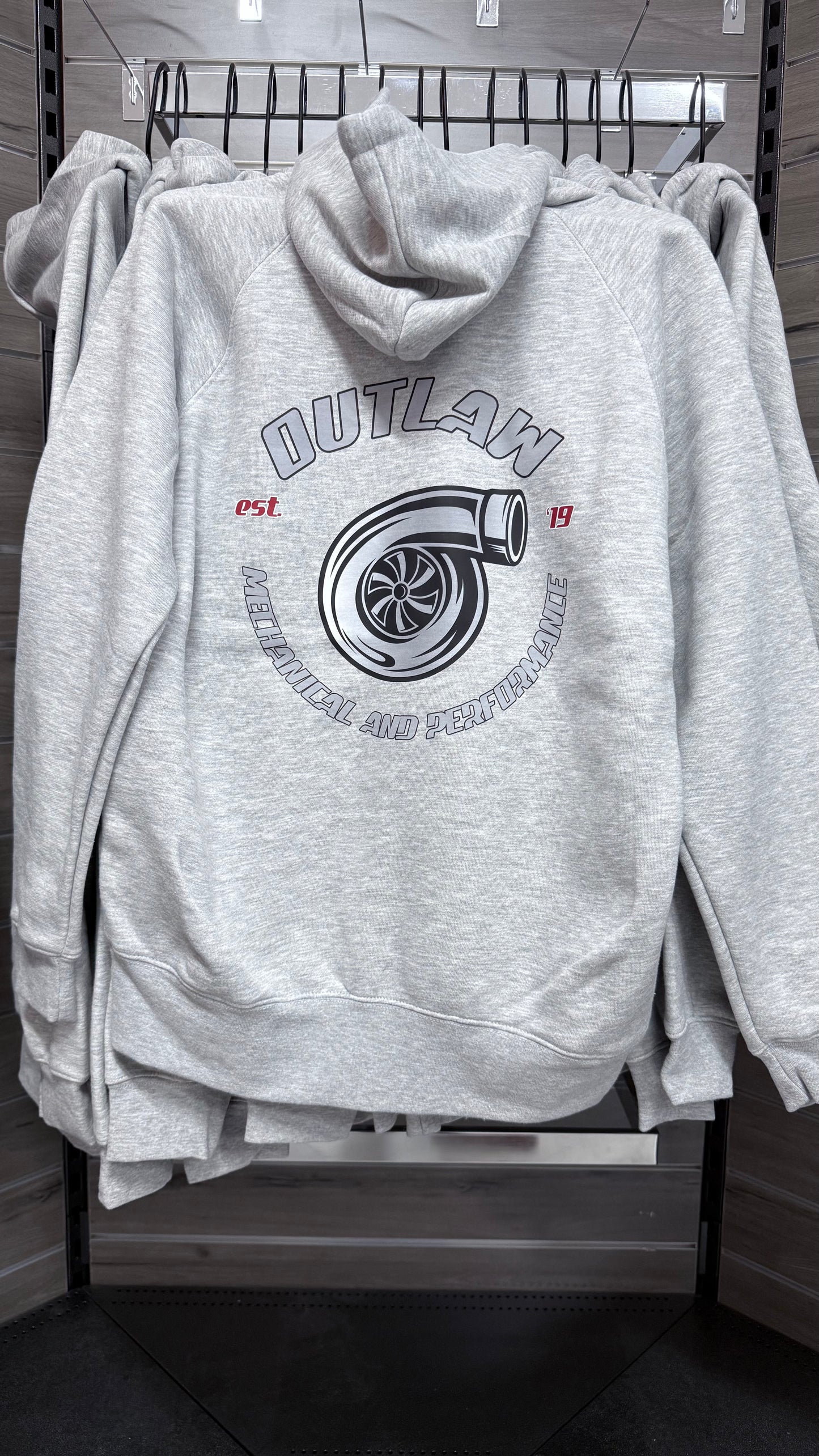 Outlaw Mechanical & Performance Logo Hoodie